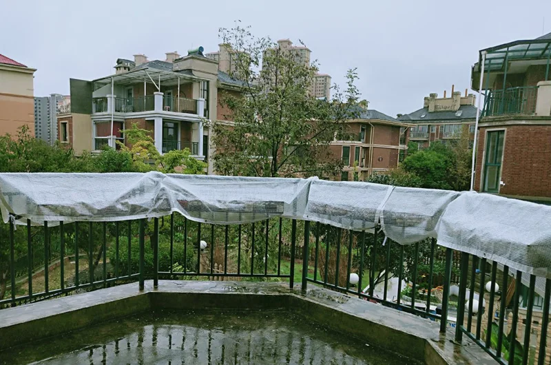 Прозрачный водонепроницаемый непромокаемый брезент, сетчатая пленка для балкона, суккулентные растения, цветы, дождевое укрытие, сохранение тепла, брезент, навес, парус