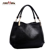 Bolsa feminina 2016 femmes en cuir sacs à main mode motif crocodile femmes sac sacs à main de femmes célèbres marques sac Bolsas H340