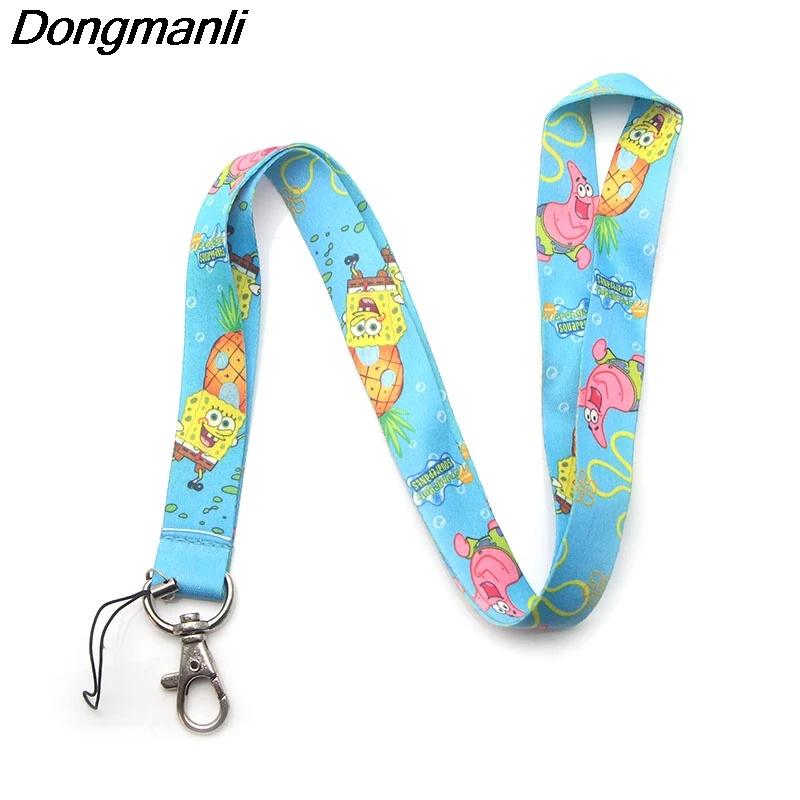 

DMLSKY Cute Lanyard Key Strap for Phone Autism Cartoon Lanyards ID Badge with Key Ring Holder M2361