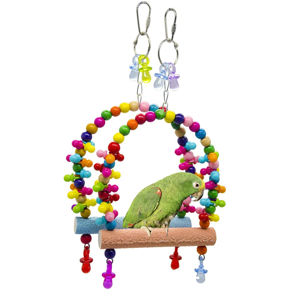 Traumdeutung Bird Toys For Parrot Stand Ladder Pet Supplies Cage