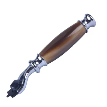 

CSB Male Manual Safety Shaving Classic Razor Handle Antique Shave Beard Razors Accepts Mach 3 Blades