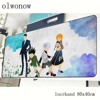 

HUNTERxHUNTER mousepad 800x400x3mm Adorable gaming mouse pad gamer mat best game computer desk padmouse keyboard large play mats