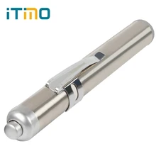 ITimo с Keychanin фонарики круглой формы луны Lanterna 10,3*1,7 см светодиодный фонарик из нержавеющей стали Мини Универсальный