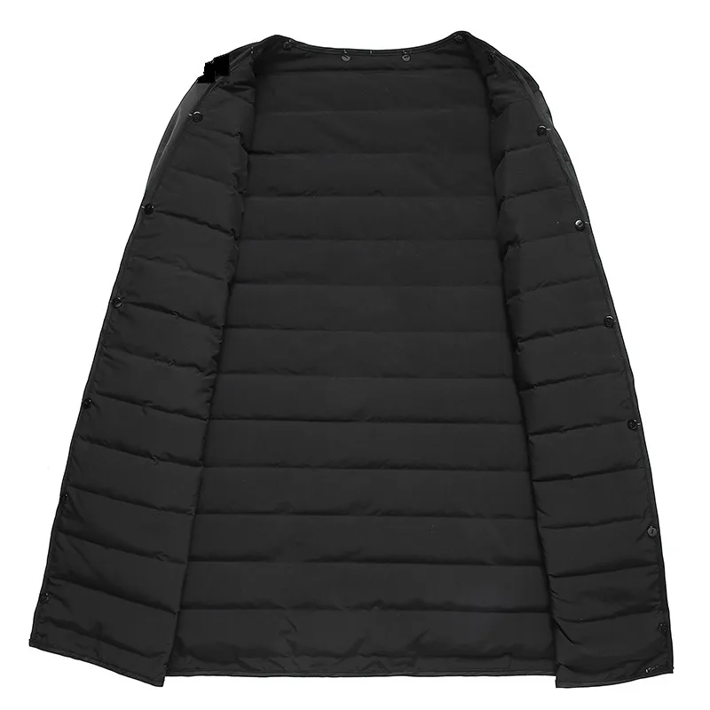 Mouton 2018 En Manteau Veste Véritable Vers Bas Col Peau Ayunsue Kj1204 Vestes D'hiver De Vison Cuir Hommes Le Pour Fourrure Black wymNvn80O