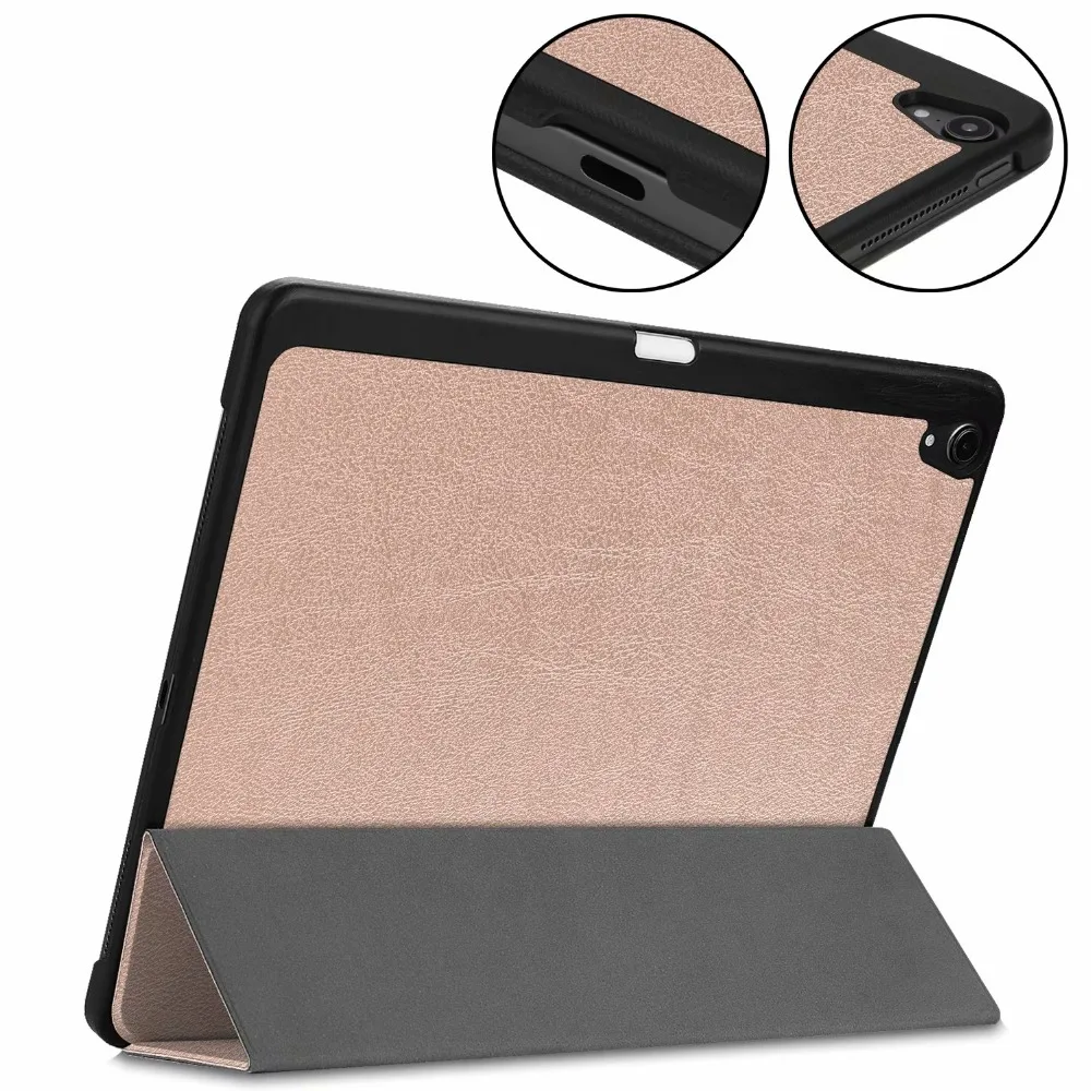 Cartoon Slim Case for Apple iPad Pro 11 Smart Pencil Cover Auto Sleep Wake Up Stand PU For iPad Pro 11 2018 Pencil Cover  (4)