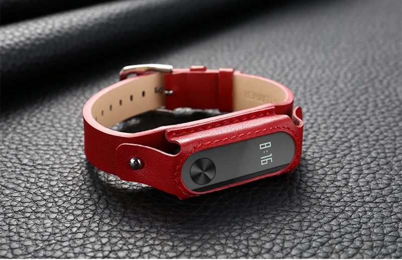 red-xiaomi-mi-band-2-leather-strap-real-show