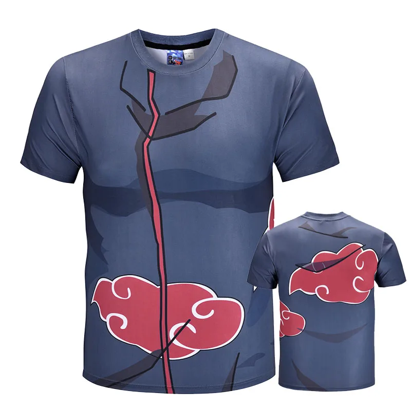 Cosroad Naruto Boruto T Shirt Uchiha Itachi Sasuke Madara Kakashi Men Women T-shirt Summer Tees Top Tshirt1 (8)