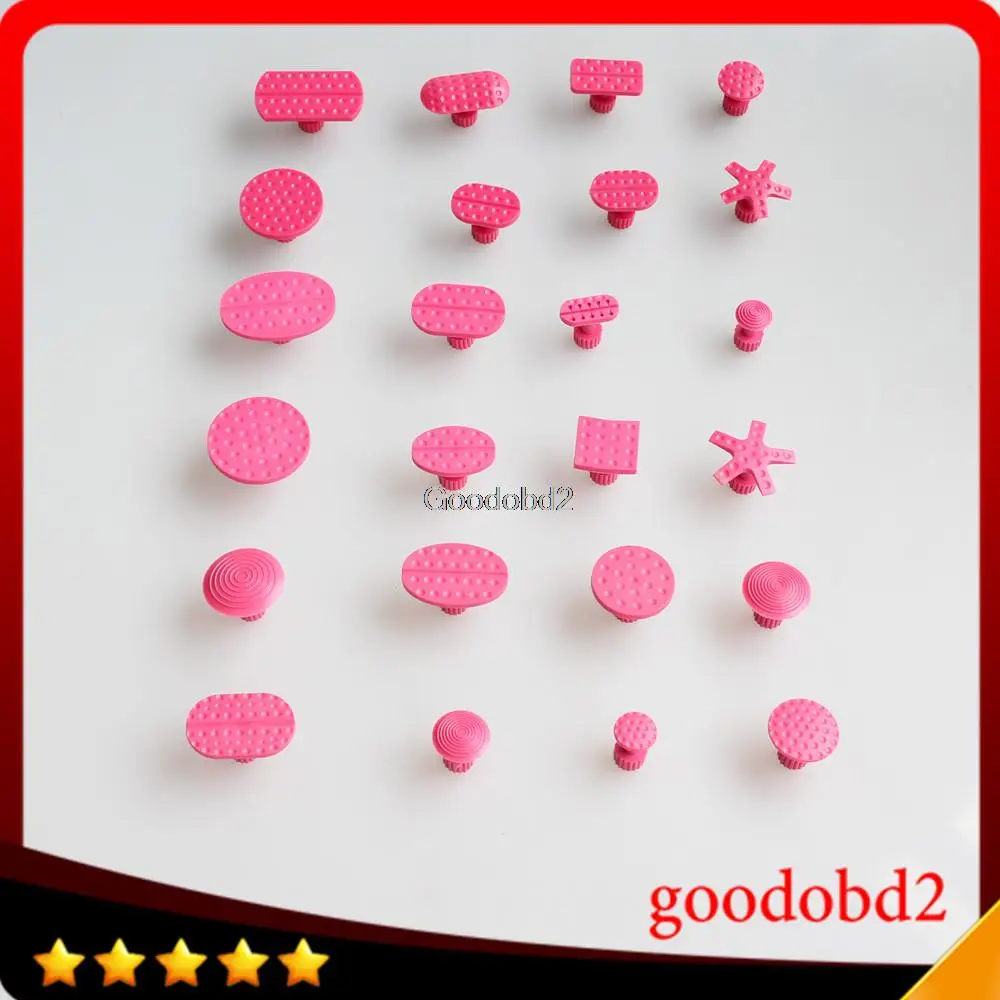 

26pc/set PDR Glue Tabs Dent Repair Paintless Tools Professional Car PDR Tools Removal Tools Dent Tabs Set gift glue sticks