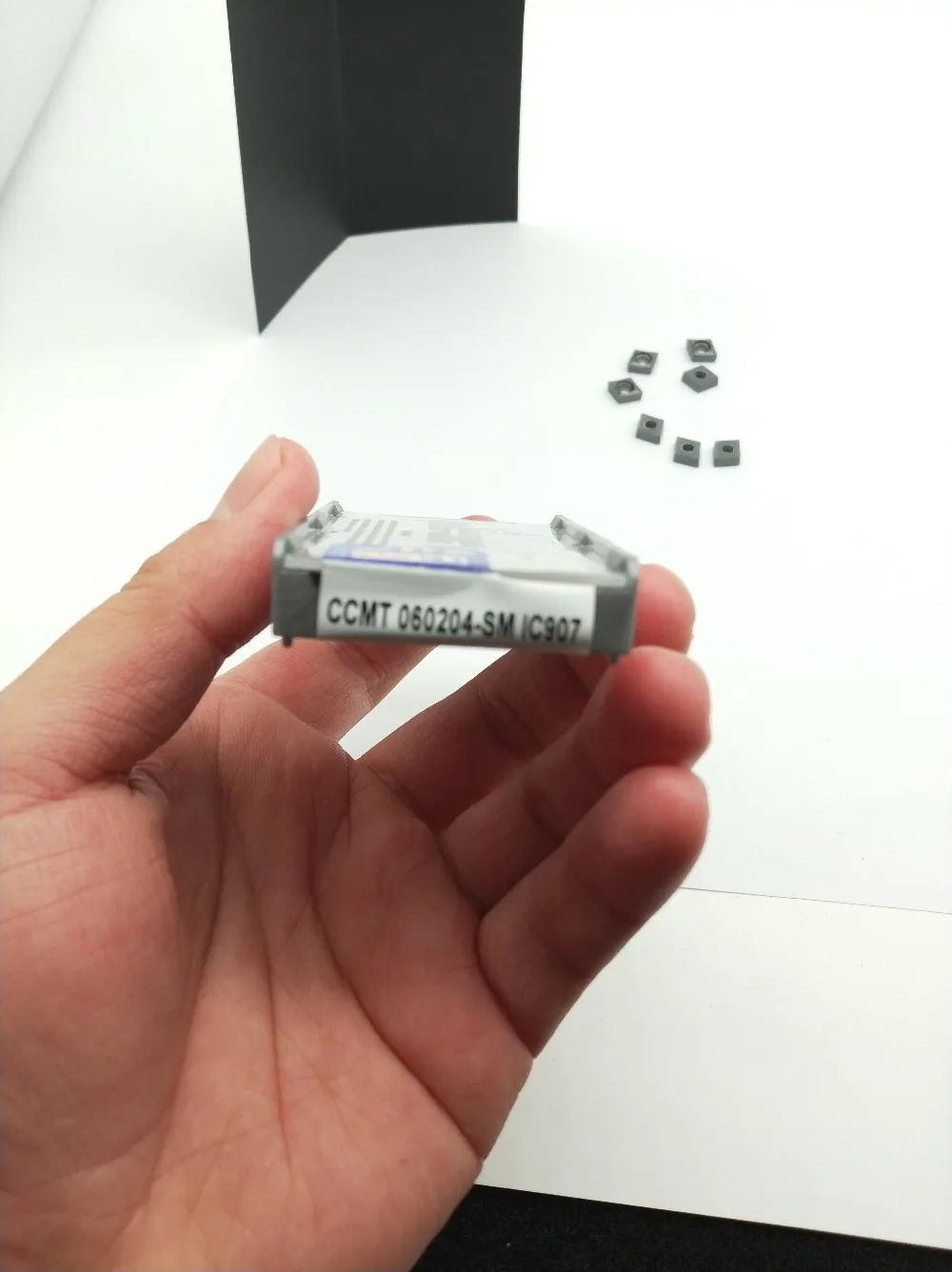 10 шт. CCMT2 1,5 1 карбид лезвия автомобиля CCMT060204-SM IC907 токарный станок с ЧПУ Режущий инструмент токарный инструмент поворотная лопасть
