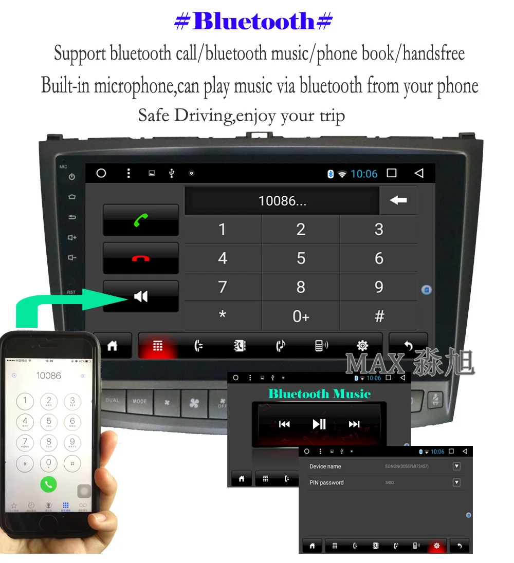 Excellent MAX Android 8.1 GPS Navigation Car DVD Player for Lexus IS250 2006-2011 1024*600 Car Radio RDS Bluetooth 4G WiFi SWC Free Map 8 Excellent MAX Android 8.1 GPS Navigation Car DVD Player for Lexus IS250 2006-2011 1024*600 Car Radio RDS Bluetooth 4G WiFi SWC Free Map 8
