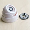 DIY PP Plastic Mini Eyeball Dome Camera Casing with 24PCS IR LED Board Fixed Lens Video Security Camera Case Indoor CCTV Housing ► Photo 2/6