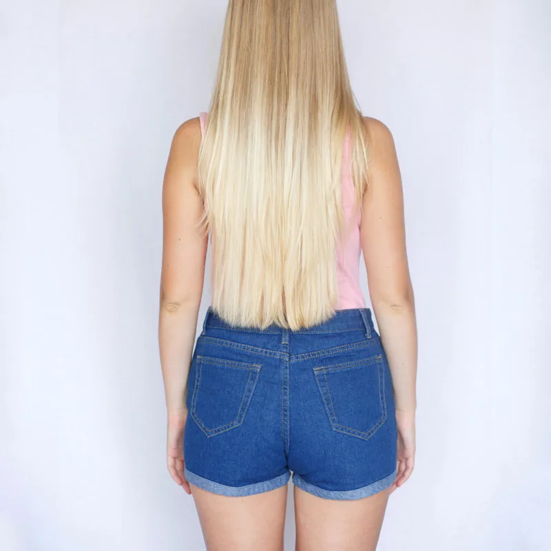 GOPLUS High Waist Denim Shorts 2019 Spring Summer Female Vintage Solid Jeans Shorts for Women Ladies Plus Size Shorts C2296