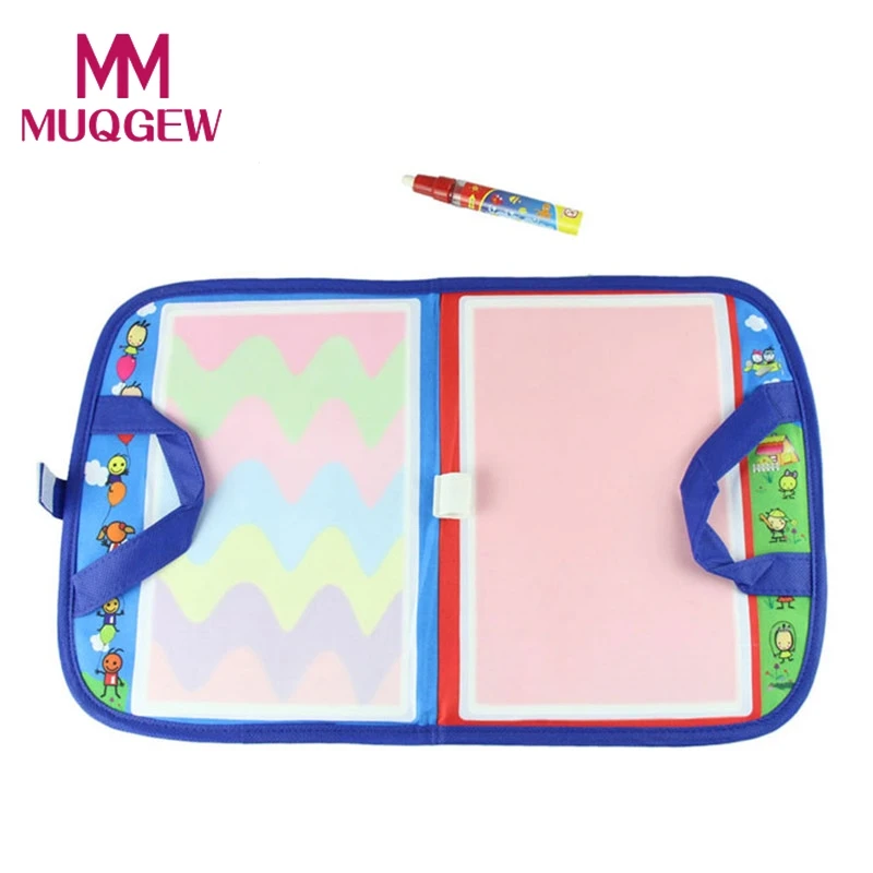 

Baby Kids learning & education Carrying type Drawing Board Water Drawing Mat Magic Pen Writing Graffiti Cloth Christmas Gift