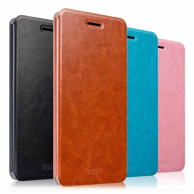 Original Mofi For Xiaomi Redmi 4X Case Flip Luxury Leather Stand Fundas Coque Cover Case For Xiaomi Redmi 4X
