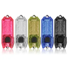 Nitecore T Series Tube 45LM 2 Modes Mini Keyring Key Chain USB Rechargeable LED Keychain Flashlight Light Lamp Torch