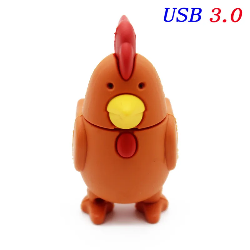 JASTER Китайский Зодиак флеш-накопитель USB 3,0 диск животных Зеленая змея/курица/кролик/лошадь/обезьяна карта памяти Флешка 4 Гб до 64 ГБ - Цвет: T11