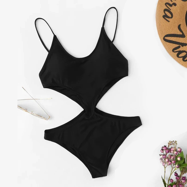 Цельный купальник черный цельный ажурный Maillot De Bain Femme Stroje K Pielowe Damskie купальный