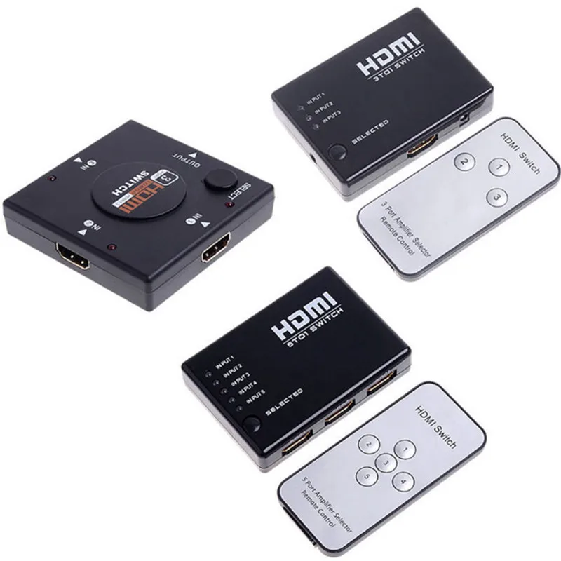1 шт. HDMI порт 1080P переключатель для XBOX 360 PS3 PS4 Android HDTV 3 входа выход 4K адаптер