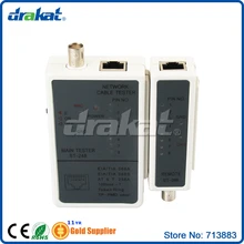 Тестер сетевых кабелей RJ45 блока управления процессором) BNC соединитель