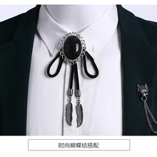 Новая мода бриллиантовые элегантные джентльменские Галстуки Deoration Ожерелье Свадебная вечеринка Галстуки Алмаз Gravata великолепный галстук для мужчин подарки