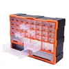 Boîte à outils pour blocs de construction, boîte de pièces, type de tiroir à grille multiple, boîte à vis, boîte de composants ► Photo 3/6