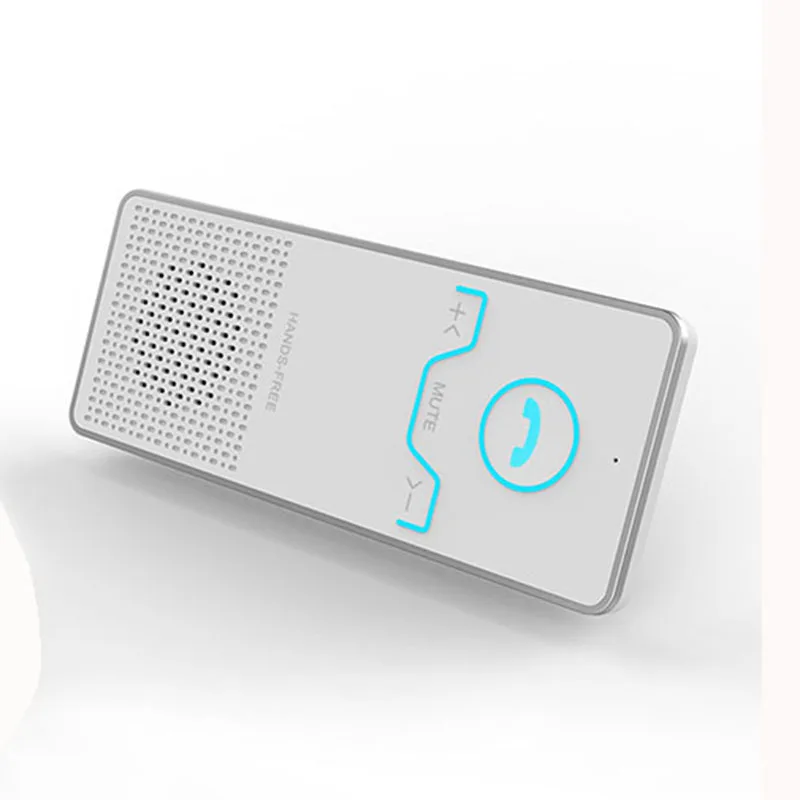 Gakaki Wireless Handsfree Bluetooth Car Kit Elegant Hands Free Calling Transmitter Car Speakerphone With Car Charger