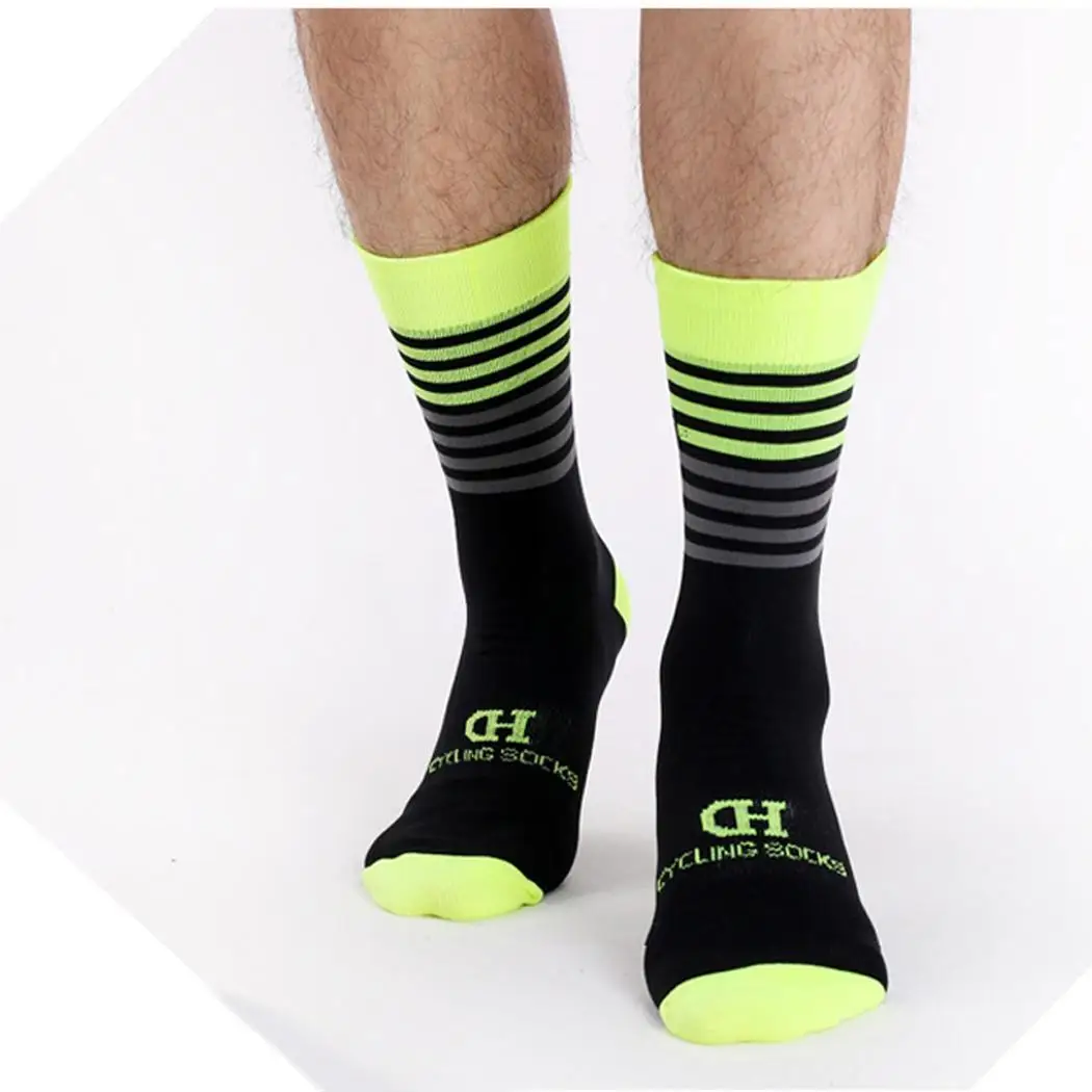 

New Professional Cycling Socks Protect Feet Breathable Wicking Sock Outdoor Road Bike Nylon Socks Bicycle Accessories #