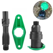 0,6/1 дюймов Инженерная пластиковая Мужская резьба Быстрый водяной клапан для шланга орошения сада Электрический электромагнитный клапан привод