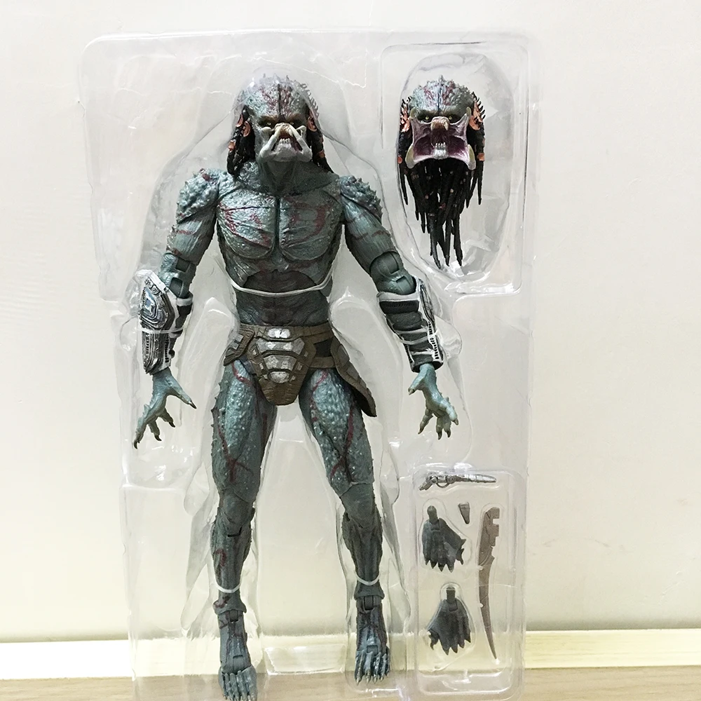 10 дюймов 25 см NECA Armored Assassin Predator Ultimate Predator Unmasked фигурка модель игрушки