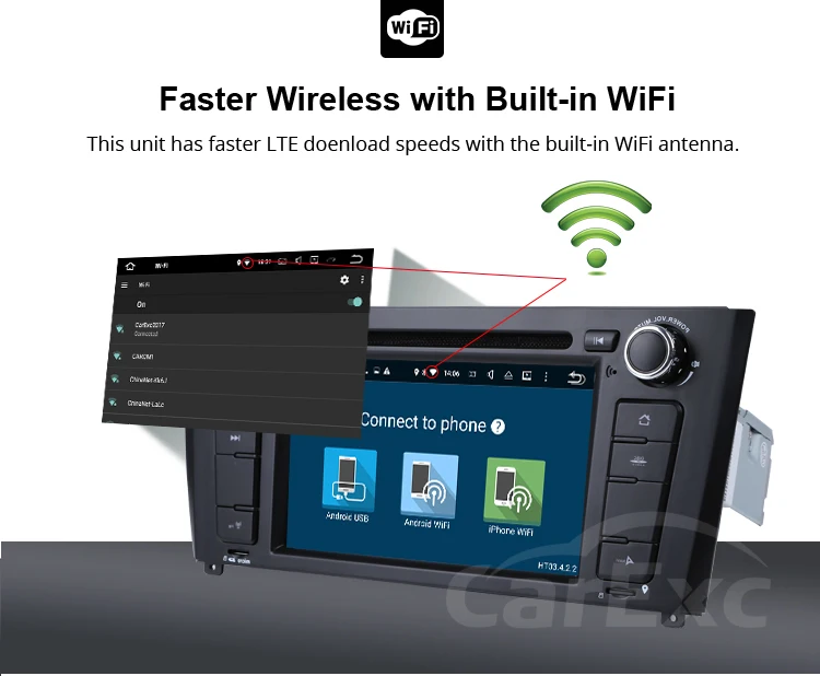 Cheap Android 9.0 Ocat Core Car DVD Player Stereo System For BMW E81 E82 E87 E88 1 Series With Canbus GPS WIFI Bluetooth Radio Carplay 22