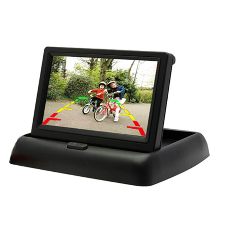 

KOENBANG 4.3 Inch TFT LCD Car Monitor Mirror Display 500CD/M2 For Rear View Reverse Camera Display