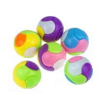 Мини DIY 6 лепестков Собранный шар капсула игрушка головоломка игрушки смешное яйцо подарки