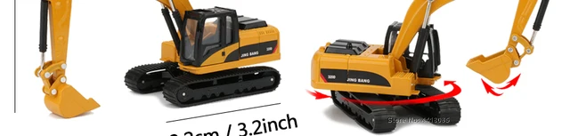 JINGBANG 1 50 aluminiowa ciężarówka z przyczepą zabawkowy model koparka walec spychacz ciężarówka pojazd budowlany zestaw zabawek dla dzieci prezent tanie i dobre opinie Metal 3 lat Diecast 85012 Drop Shipping JINGBANG 1 50 aluminiowa ciężarówka z przyczepą zabawkowy model koparka walec spychacz ciężarówka pojazd budowlany zestaw zabawek dla dzieci prezent tanie i dobre opinie Metal 3 lat Diecast 85012 Drop Shipping
