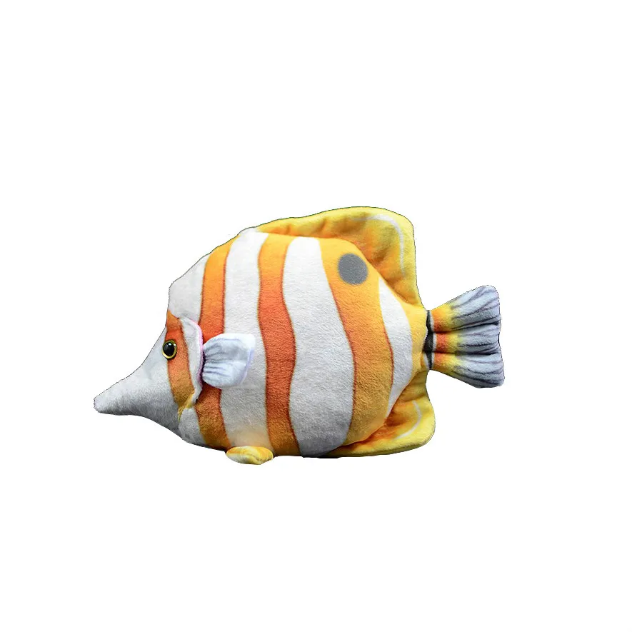 

1pc simulation fish New Arrival Realistic Plush Toy Lifelike Soft Toy Tropical Fish Stuffed Sea Animals for Kids Children Gifts