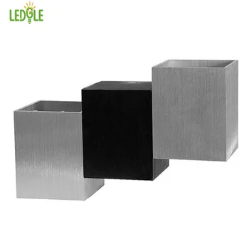 

LEDGLE 2W Stylish Wall Lamp Compact LED Cube Light Indoor LED Lamps with Short Circuit Protection, Chic Design, White Light