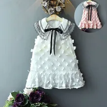 Mayfair Cabin/платье для девочек; Новинка года; летнее платье принцессы без рукавов с вышивкой для маленьких девочек; детское платье; сетчатые платья; детское перьевое платье