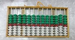 Деревянные счеты зеленый бисер инструмент в Пособия по математике образование для студентов 13 Колонка 9 бусы xmf065