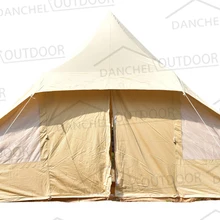 DANCHEL Открытый 4*5 м touareg палатка хлопок холст колокол палатки, ткань 285gsm и 360gsm на выбор