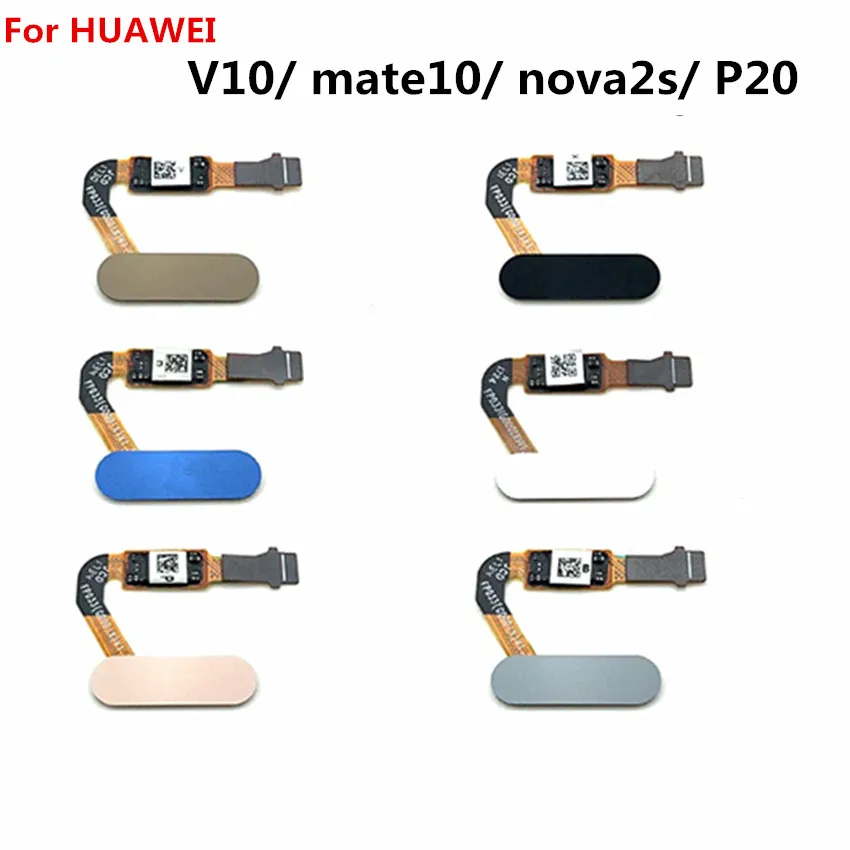 

Home Button For Huawei nova 2s nova2S p20 mate 10 honor v10 Fingerprint Sensor Cable Touch ID Sensor Home Button