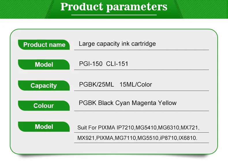 PGI150 CLI151-2