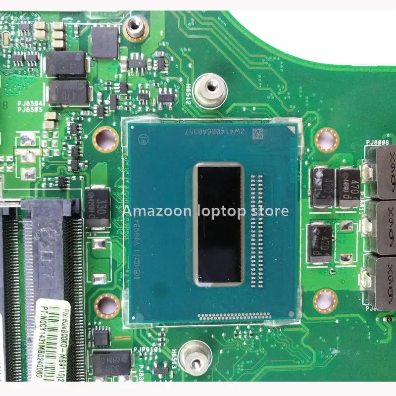 AmazoonG550JX ноутбук motherboardmainboard для ASUS N550JX G550JX N550JV G550J N550J Материнская плата ноутбука i7-4720HQ Процессор GTX950M 2G