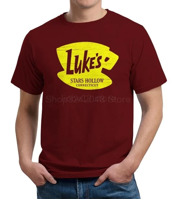 Luke's Diner t-shirt 2019 новая уличная Мужская футболка с короткими рукавами | одежда
