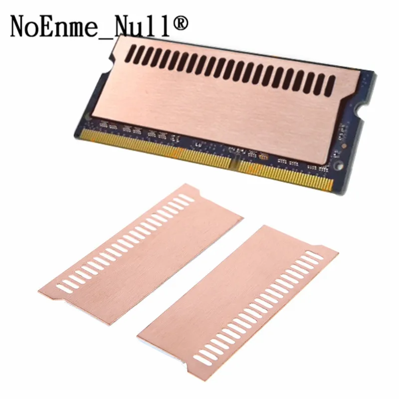 

Pure Copper Notebook Gaming Laptop Memory Heatsink Cooling Vest 0.5mm Radiator