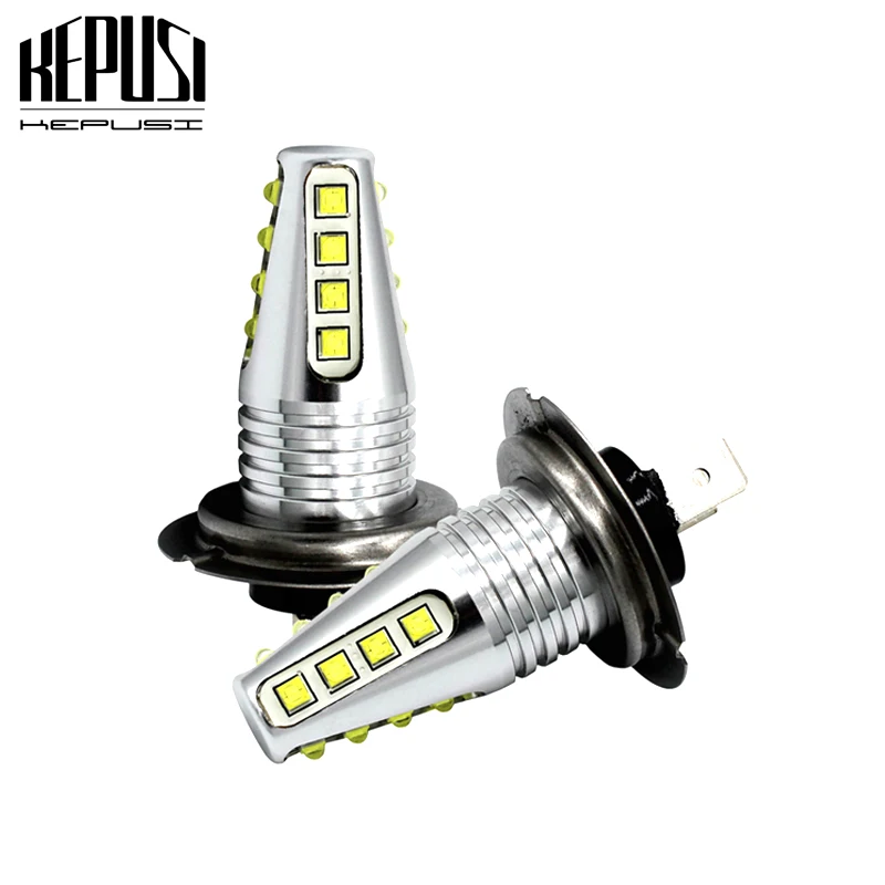 

2x H7 Led Fog Light Bulb Auto Car Motor Truck Canbus Error Free LED Bulbs Driving Lights DRL Lamp 12V for Cars White canbus