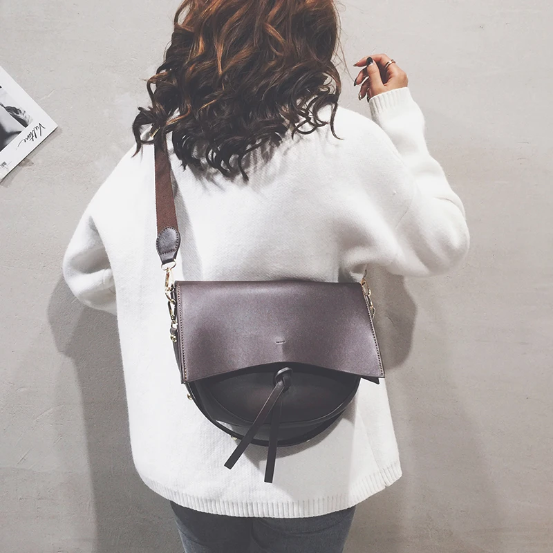 Goede Europese Retro Fashion Tote bag 2019 Nieuwe Kwaliteit Zachte PU Lederen vrouwen Designer Luxe Handtas Toevallige Schouder tas