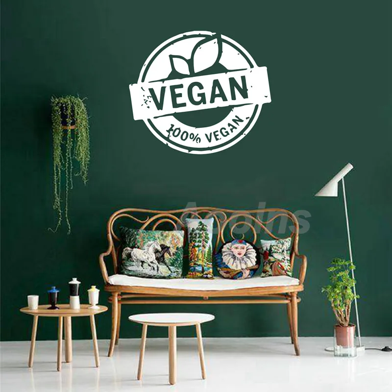 Vegan Vinyl Art Wall Sticker Room Decor