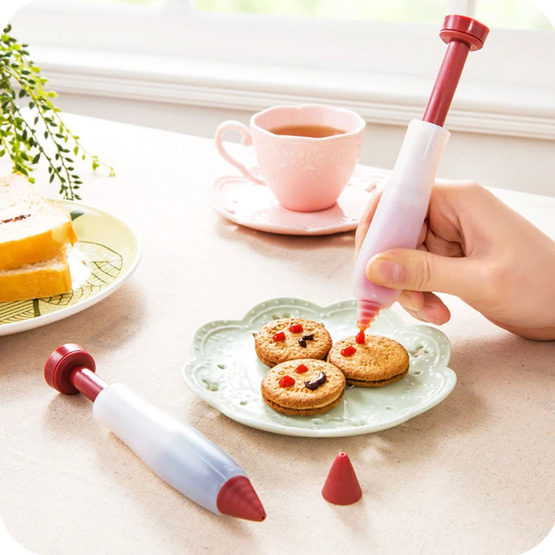 Cake Decorating Pen Silicone Food Writing Pen Pastry Cream