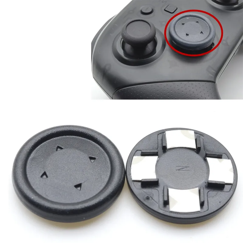 

Removable Round Dpad Direction Key caps Covers Large Size PS Flat D Pad Cross Button For Nintend Switch Nintendo NS Controller