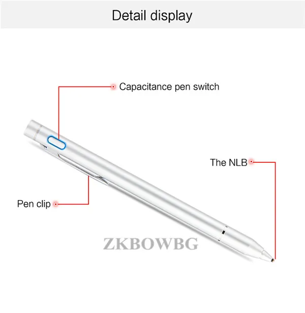 Active Touch długopis pojemnościowy ekran rysik dla Teclast Tbook 10s T20 T10 P80H Octa X10 X98 P98 HP Elite x2 G1 G2 Tablet ołówek Active Touch długopis pojemnościowy ekran rysik dla Teclast Tbook 10s T20 T10 P80H Octa X10 X98 P98 HP Elite x2 G1 G2 Tablet ołówek