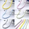 100% Original Crystal from Swarovski 5810 Pastel color series Matte Pearl full drilled hole DIY loose beads jewelry fitting ► Photo 3/6